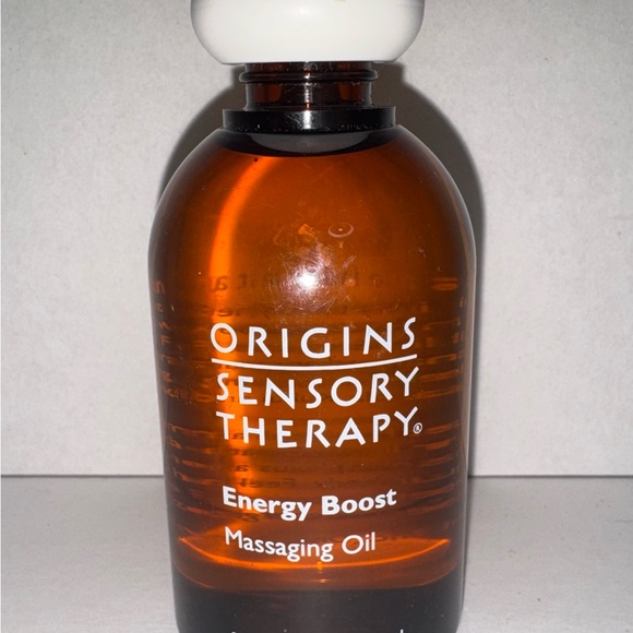 ORIGINS SENSORY THERAPY ENERGY BOOST MASSAGING OIL 3.8 FL OZ EXTREMELY RARE!!